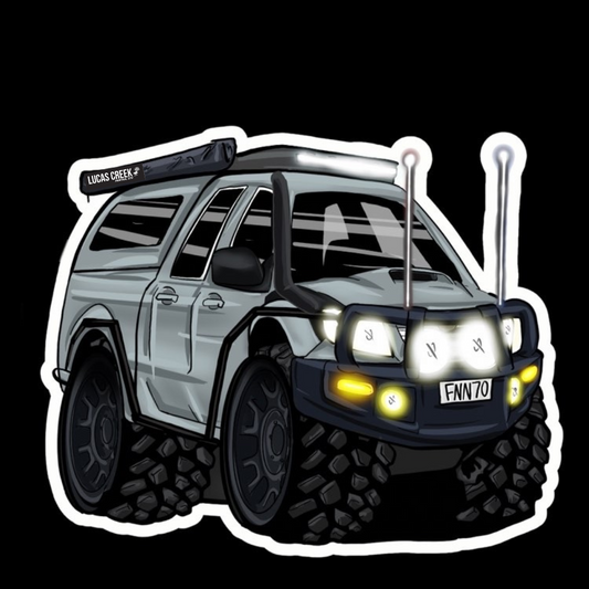 All new daily Lux sticker